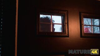 MATURE4K. "The Ghost" with a Big Knob Fucks this Glamorous MILF