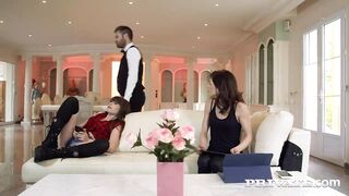 Private.com Rich babe gets banged by the butler
