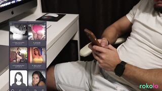 first date on Tinder ends with WILD SEX and a lot of cum in snatch