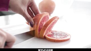 MILF Crystal Rush Bribes A Fortunate Guy
