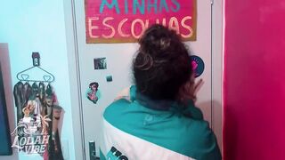 My roommate came to assist me lose my anal virginity.