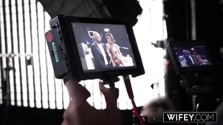 Wifey Charming Fit Hotwife Serenity Cox Gets Huge Creampie in Three-some