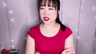 Asian step-sis helps you cum