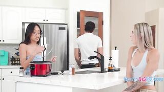 Petite Asian Angel Fucked By Hormonal American step BROTHER