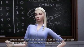 Hawt Teacher Teaches Her Shy Amateur Student All About Sex - sims 4 - 3D animation