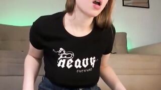 Real orgasm while big sextoy screwing my pussy