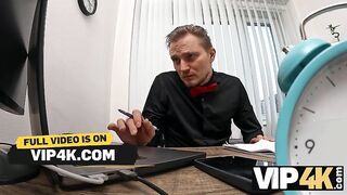 VIP4K. 18yo Hotty gets Drilled in the Office