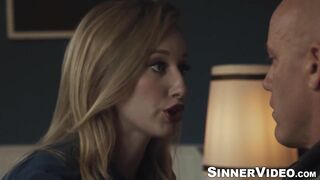 Rileyâs body is enticing for Zac and although this dude's set to meet up with his headmistress any moment,this man canât resist getting his dong juicy.