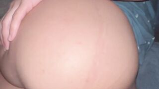Chubby booty majority fine friend got nutted in her snatch