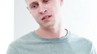 Mom's Male - Natasha Fine's Stepson Begs to Suck Massive Natural Melons!