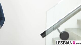 LESBIANX - Tasty Brunette 69 – Violet & Dharma's Impure Mouth & Finger Fuck