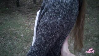 Gave a lot of jizz to a pretty nymphomaniac in the forest (part 2)