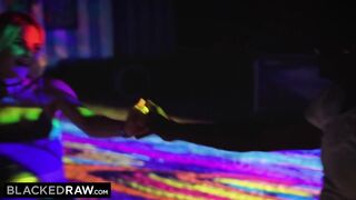 BLACKED RAW - This hottie couldn't even wait until they got to the hotel