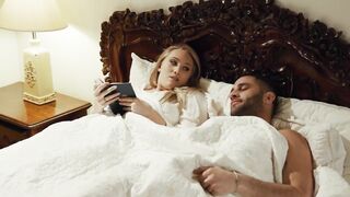 Bellesa - Blonge PAWG AJ Applegate, Orgasms on Damon Dice's Big Penis