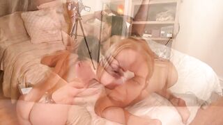 Amateur MILF POV trio - MILFs Rim & Fuck Hubby