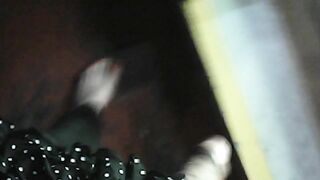 Husband dressed as a woman fucks hawt brunette. She moans like a whore.