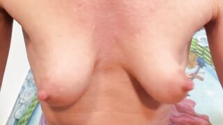 Small Natural Boobs Tease