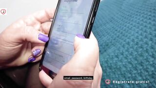 FFM: Spanish Mature Couple Fuck Nasty Teen Floozy
