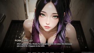 She Locked the Bathroom Door and Immediately Dropped to Her Knees - Into the Industry - #3 - Obscurastudios - by Porngame4u