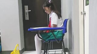 Desperate Student Pee