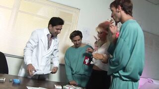 Kathy Anderson Gets Gang Banged By The Doctors