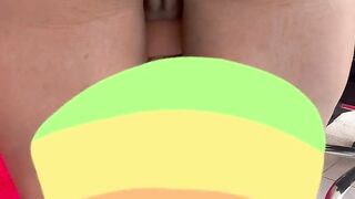 POV:BIG ASS Doggystyle Stuffed With Anal Plug (full movie scene on Onlyfans-link on my profile here)