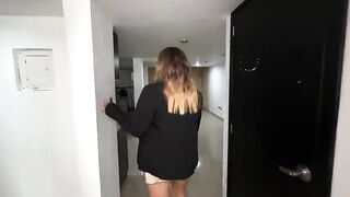 Real estate agent bangs with his client in exchange for a nice deal - Sebastian Puentes and Sara Golden-haired