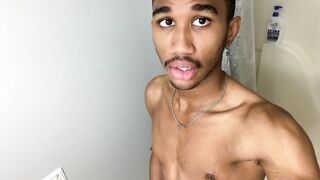 Playing With My Dong Before Shower