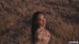 LUCIDFLIX Earth with Honey Gold