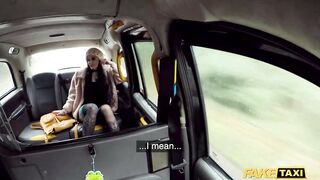 Fake Taxi Canadian babe Karma Synn rides the Bishop hard