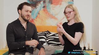 We tested our new toys together (Pink Vagina GFE Sex Vlog) - Amateur Couple Sextoy & Bj