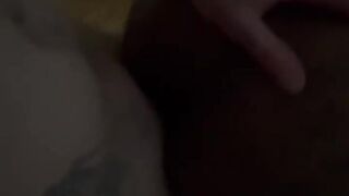 Ebony stepmom and big white schlong stepson