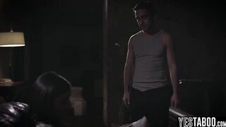 Skinny Latina teen Emily Willis gets pounded by excited step uncle