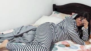 MILF Stepmom: “YOU’re my stepson; you shouldn’t be touching my big ass.”