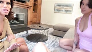Step Mommy Shows Me How To Fuck Little Step Sis - Jesse Pony x Alexa Chains - Family Therapy - Alex Adams