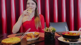 Her Friend Stands Her Up, So This playgirl Takes on three Boyz All by Herself - Talia Mint