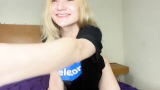 Cute golden-haired screwing hard soaked vagina and butthole, hawt DP and orgasming.
