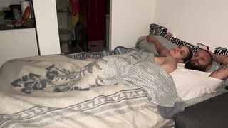 I warm up his schlong in the early morning until I manage to bang him