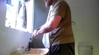 Sensational Sia Beautiful pretty soon & Big Hot Mark Go LONG & HARD in the wash closet!