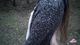 Gave lots of semen to a pretty nymphomaniac in the forest (part 2)