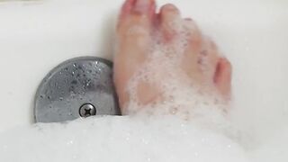 Soapy washroom time