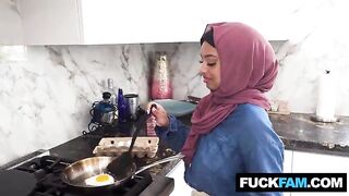 EBONY HIJABI Honey Learning to be NASTY Hadiya Babe, Allen Swift