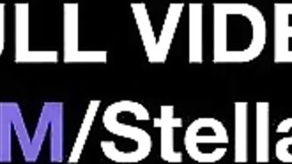 Fit Golden-haired MILF with Big Breasts Stella Vigour's Cute Face SPRAYED with JIZZ (FACIAL) - Stella Vigour