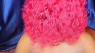 Sexy oozing cunt of a preggy lady