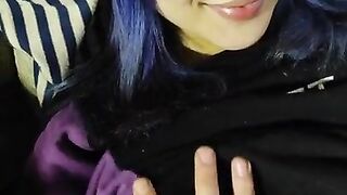 Sex with pregnant stepsister and I cum on her taut vagina