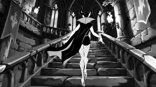 Fleshly Maleficent: the Cartoon