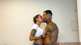 Neighbor Asked for Sugar and Got a Big Shlong Up Her Ass - Rangel Carlos & Tatuado