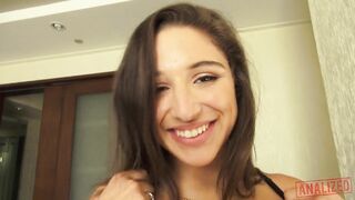 Analized - Abella Danger takes on two giant jocks at once