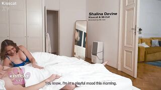 Step Daughter Catches Step Mom Shalina Devine Fucking Her Husband to Creampie Finish