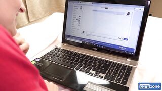 Nice-looking MILF meets young lover on Datezone